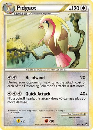 Pidgeot  - Rare