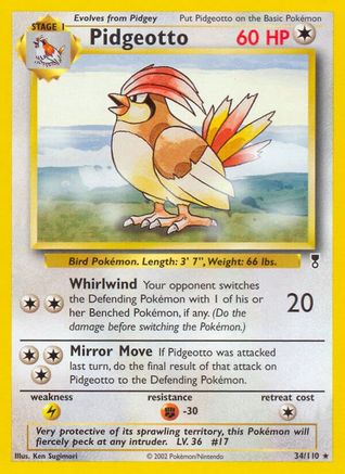 Pidgeotto  - Rare