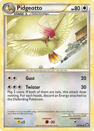 Pidgeotto  - Uncommon