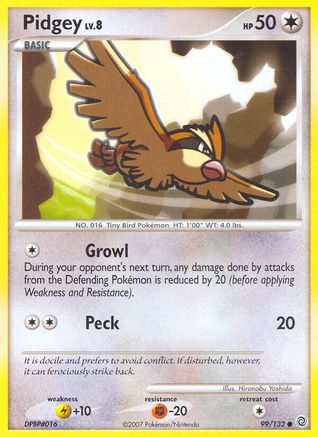 Pidgey 099  - Common