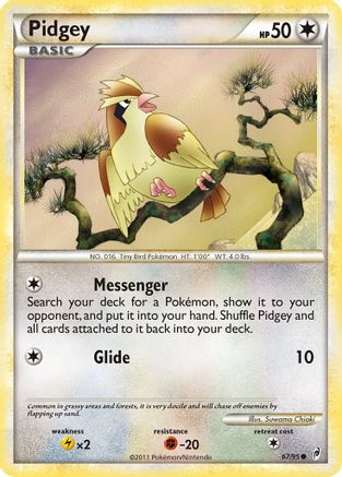 Pidgey 067  - Common