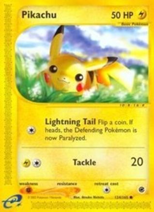Pikachu 124  - Common