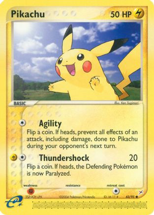 Pikachu 043/95  - Common