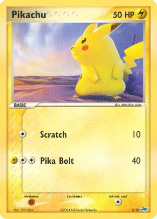Pikachu 006  - Common