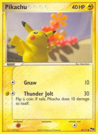 Pikachu 016/017  - Common