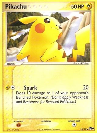 Pikachu 013/017  - Common