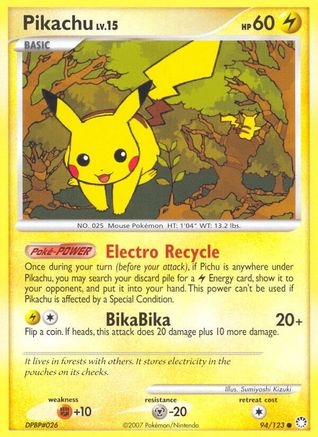 Pikachu 094  - Common