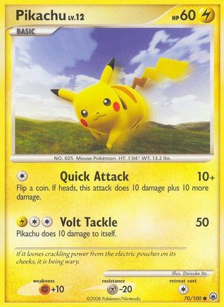 Pikachu 070  - Common
