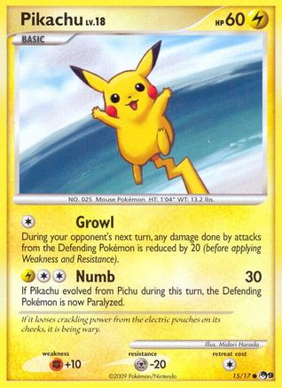 Pikachu 015  - Common