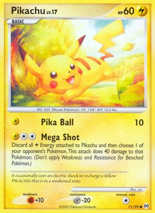 Pikachu 071  - Common