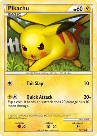 Pikachu 078  - Common