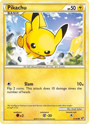 Pikachu 061  - Common