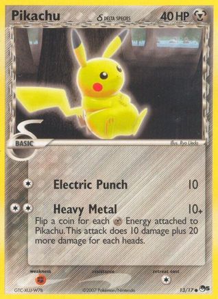 Pikachu (Delta Species) 013/017  - Common
