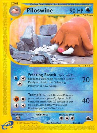 Piloswine (24)  - Rare