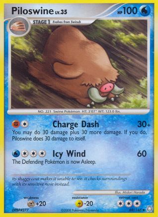 Piloswine  - Uncommon
