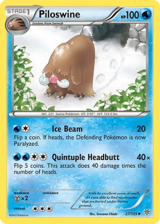 Piloswine  - Uncommon