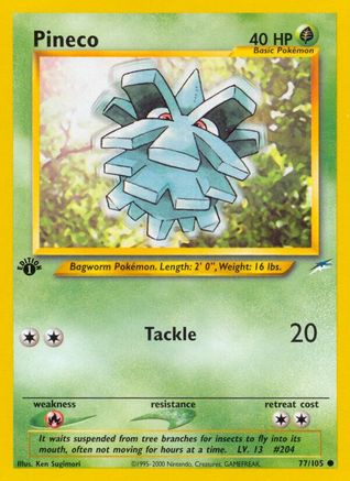 Pineco 077  - 1st Edition - Common