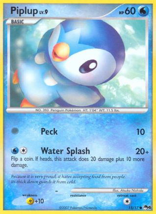 Piplup/017  - Common