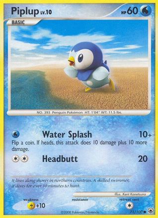 Piplup (71) (71) 071  - Common
