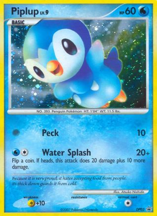 Piplup - DP03  - Holofoil - Promo