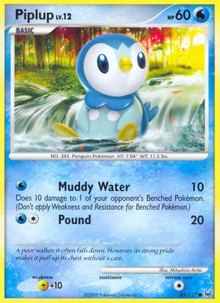 Piplup/127  - Common