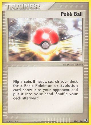 Poke Ball  - Reverse Holofoil - Uncommon