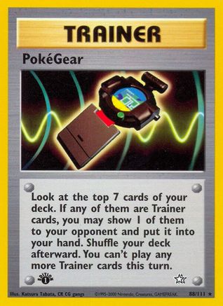 PokeGear 088  - Unlimited - Rare