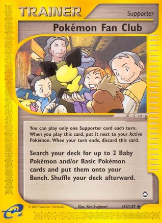 Pokemon Fan Club 130  - Uncommon