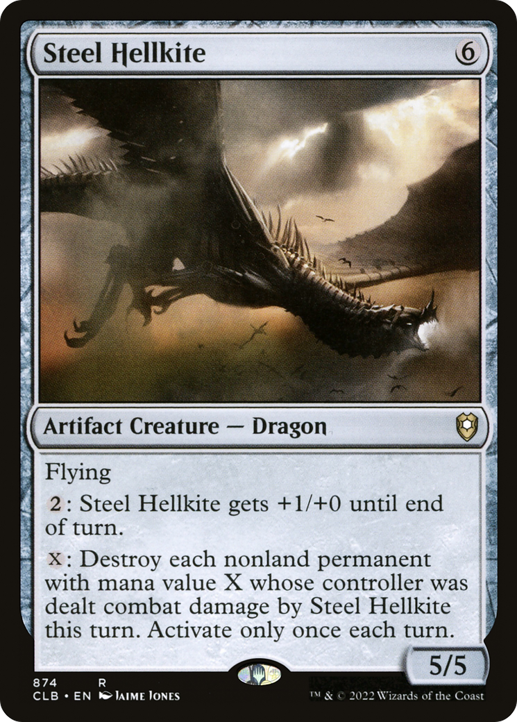 Steel Hellkite [Commander Legends : Bataille de Baldur's Gate] 