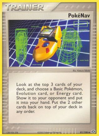Pokenav  - Reverse Holofoil - Uncommon