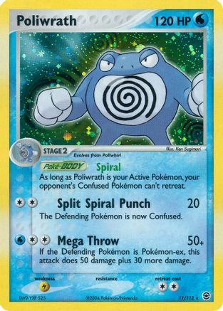 Poliwrath  - Holofoil - Holo Rare