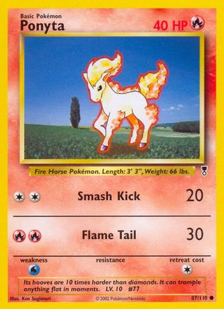 Ponyta 087  - Common