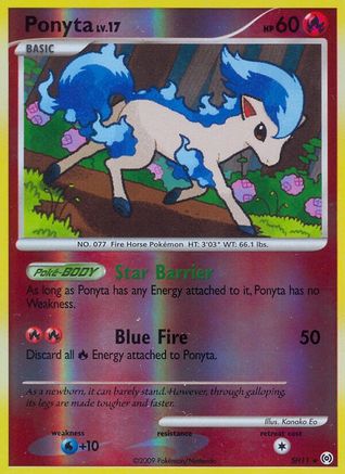Ponyta (Shiny)  - Reverse Holofoil - Shiny Holo Rare
