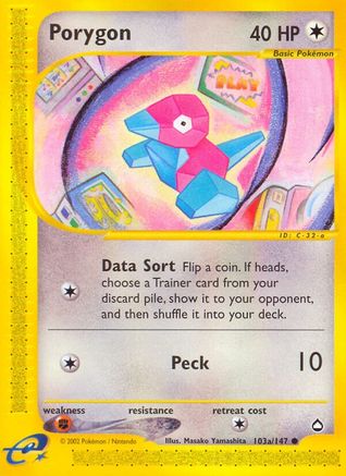 Porygon (103a) (103a) 103a  - Common