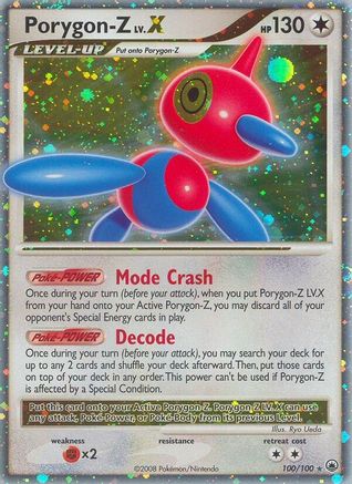 Porygon-Z LV.X  - Holofoil - Ultra Rare