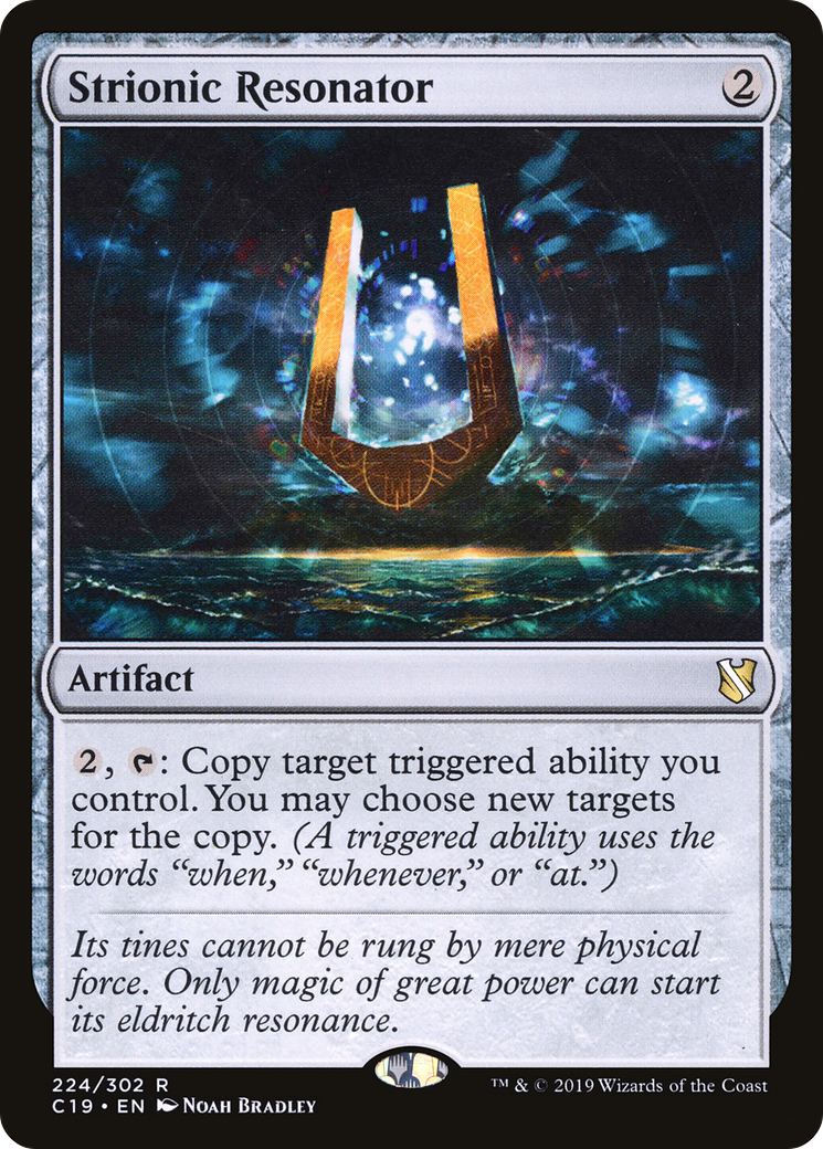 Résonateur strionique [Commander 2019] 
