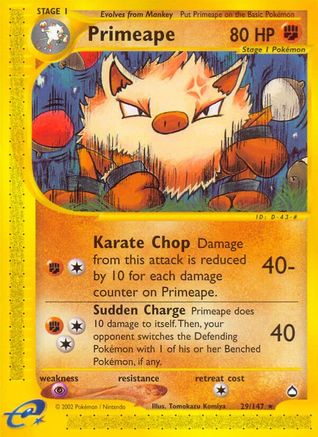 Primeape  - Rare
