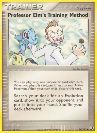 Professor Elm's Training Method 089  - Uncommon