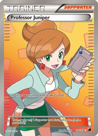Professor Juniper (116 Full Art)  - Holofoil - Ultra Rare