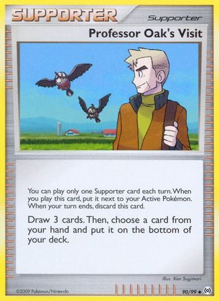 Professor Oak's Visit 090/99  - Uncommon