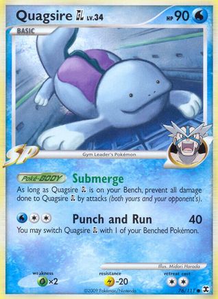Quagsire GL 076  - Common