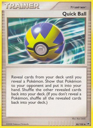 Quick Ball 086  - Uncommon
