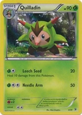 Quilladin (4/39) [XY : Kit de démarrage Kalos] 