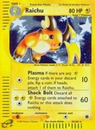 Raichu (25)  - Holofoil - Holo Rare