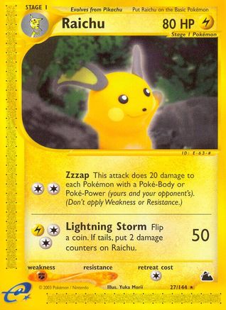 Raichu (27)  - Rare
