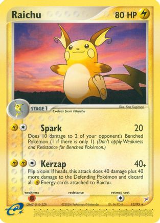 Raichu  - Rare