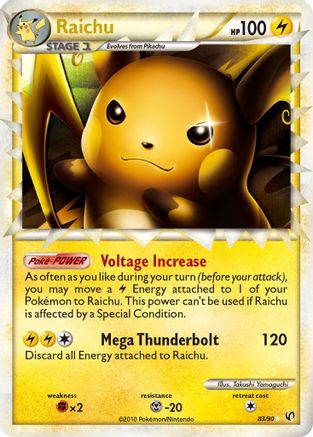 Raichu (Prime)  - Holofoil - Ultra Rare