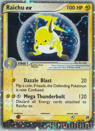 Raichu ex  - Holofoil - Ultra Rare