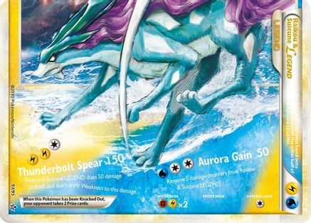 Raikou & Suicune Legend (Bottom)  - Holofoil - Ultra Rare