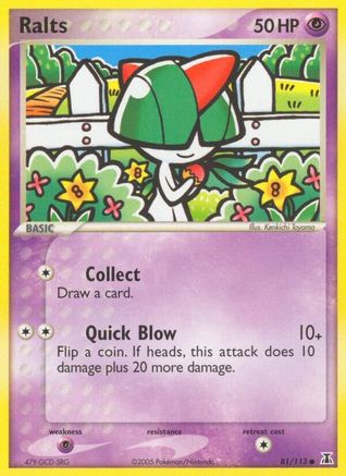 Ralts 081  - Reverse Holofoil - Common